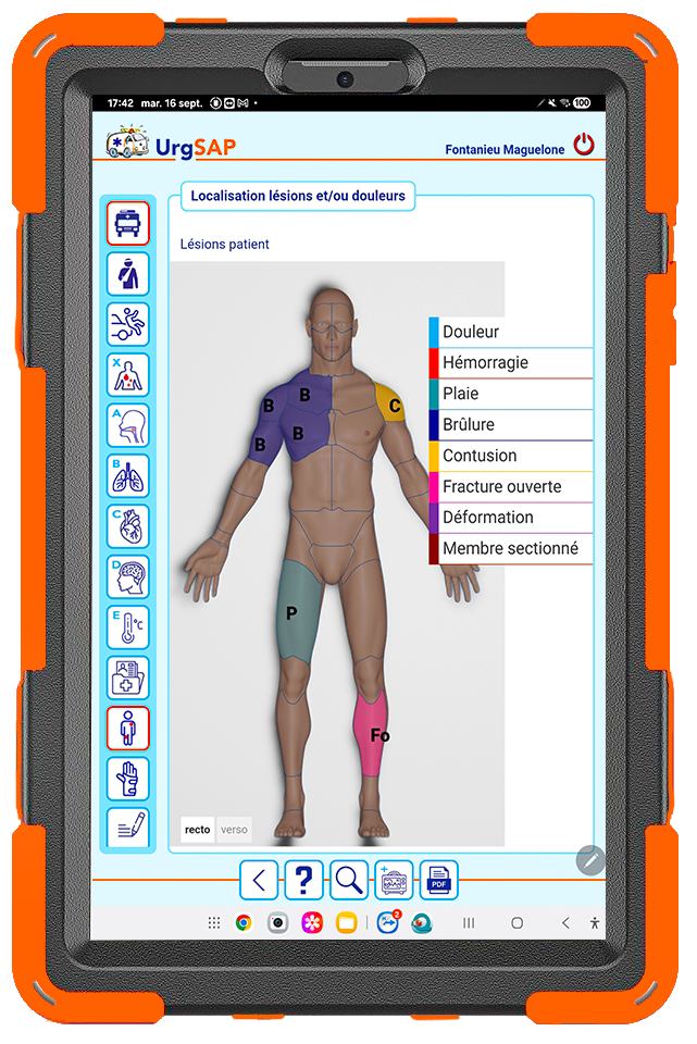 Tablette UrgSAP ATSU